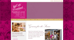 Desktop Screenshot of cafekaulard.de