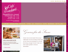Tablet Screenshot of cafekaulard.de